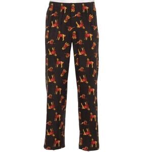 Men’s Goldendoodle Dog Fleece Pajama Pants XL